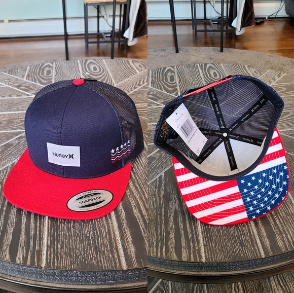 Nwt Hurley Freedom Riders Snapback 